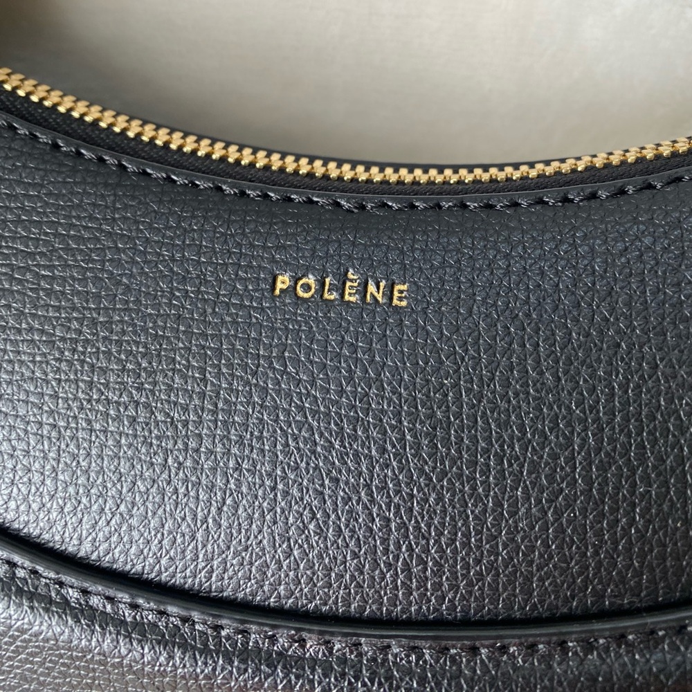 Polene Classic Black Shoulder Bag - Picture 5 of 14